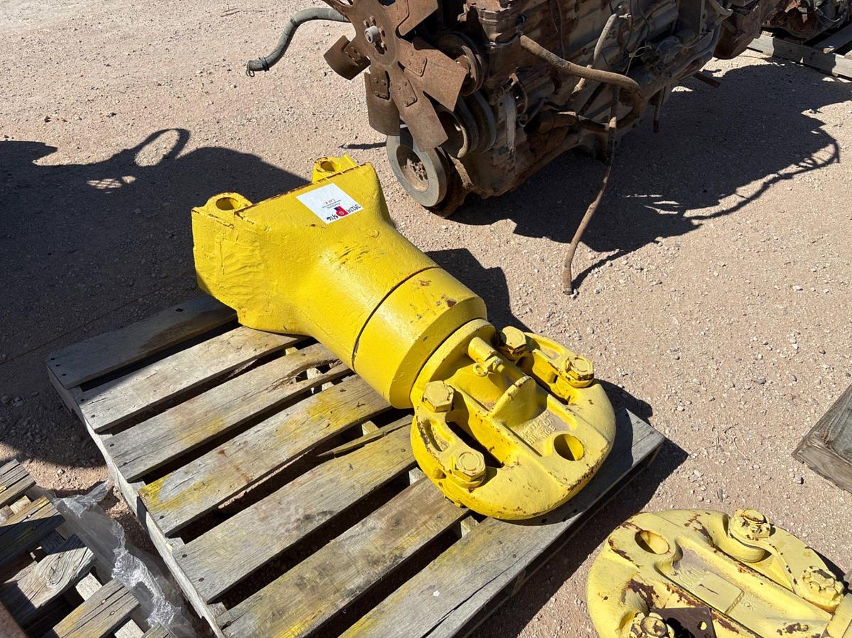 Used (2) MCKISSICK 100T spring loaded block bottoms