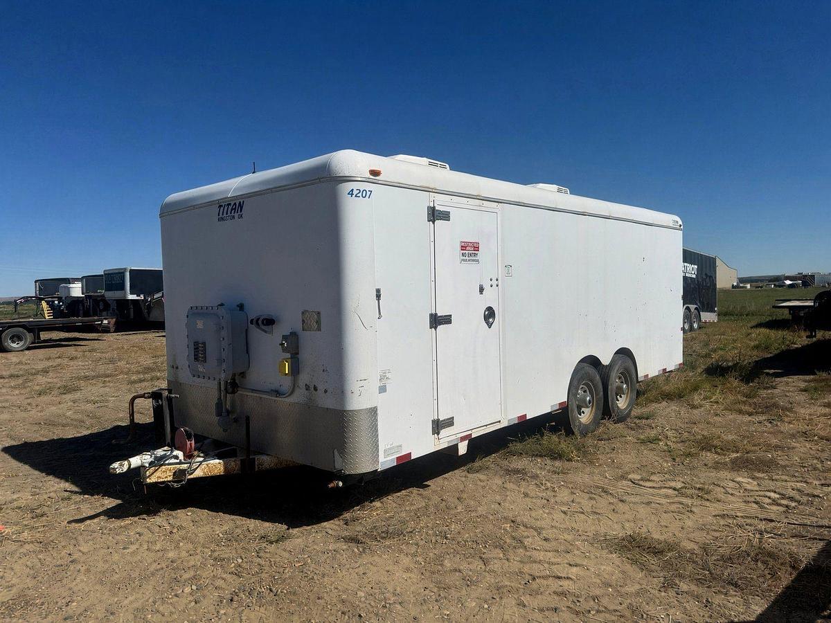 Used 2011 TITAN 20' BP WIRELINE GUN TRAILER