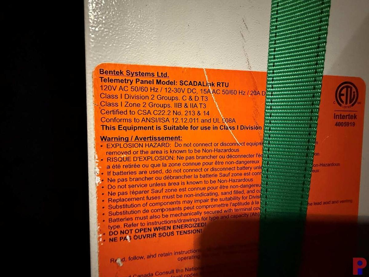 Used SCADA LINK REMOTE TERMINAL UNIT PKG. W/ 6 KW GENERATOR ON 14’ T/A BUMPER TRAILER