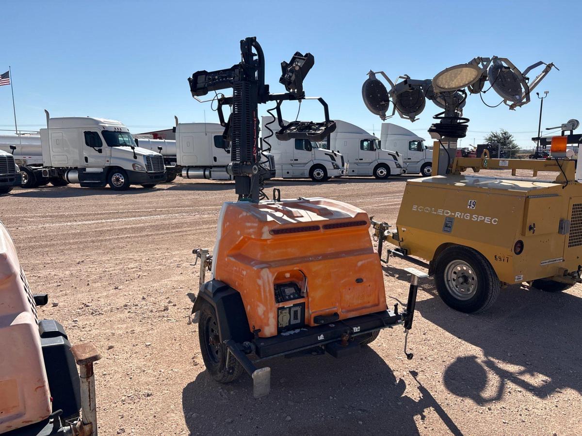 Used 2017 GENERAC MOBILE PRODUCTS MLT6SMDS 6KW S/A BUMPER PULL LED LIGHT TOWER
