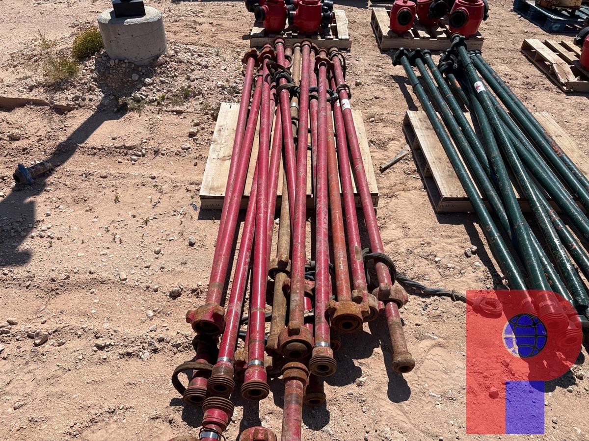 Used (13X$) (13 JTS) 2” X 10’ 1502 FLOW IRON W/ CURRENT 8/26 INSPECTION
