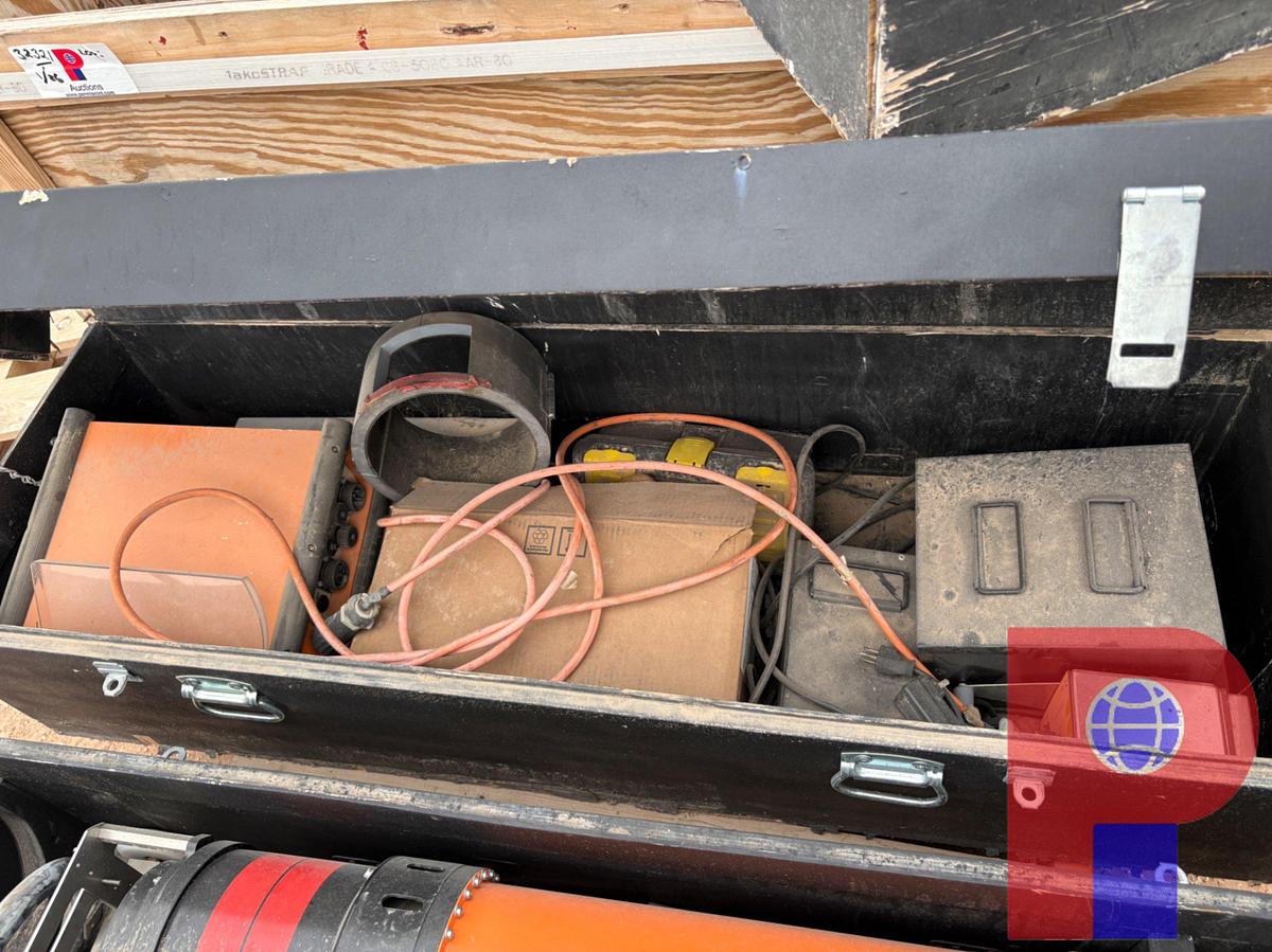 Used (2) GE SENSING & INSPECTION TECHNOLOGIES ERESCO 52MF4 PORTABLE X-RAY UNITS, PANORAMIC TUBE HEADS