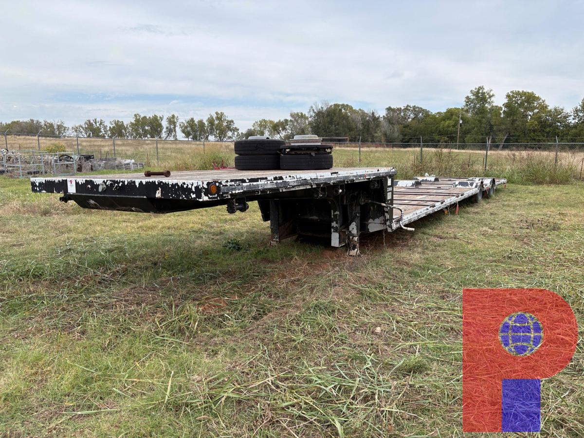 Used 2005 AZTEC TRAILERS 53’ X 102” T/A LOWBOY TRAILER