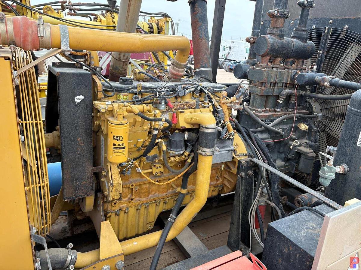 Used AIR FOAM UNIT MTD ON 2008 JET DROP DECK, SPREAD AXLE TRAILER VIN 5JND553248H001069