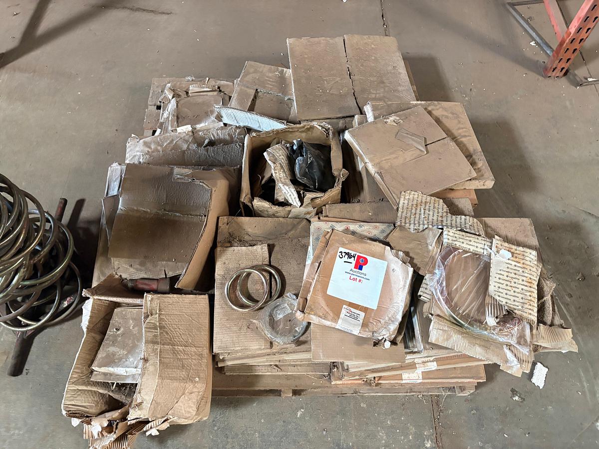 Used Pallet of (80+) assorted size ring gaskets