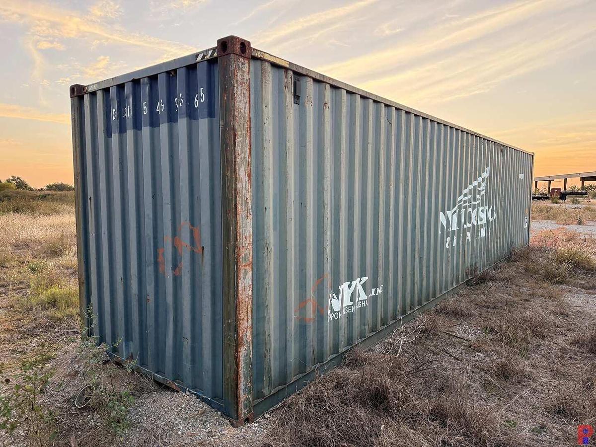 Used 2003 40’L X 8’W X 9’6”H SEA CONTAINER