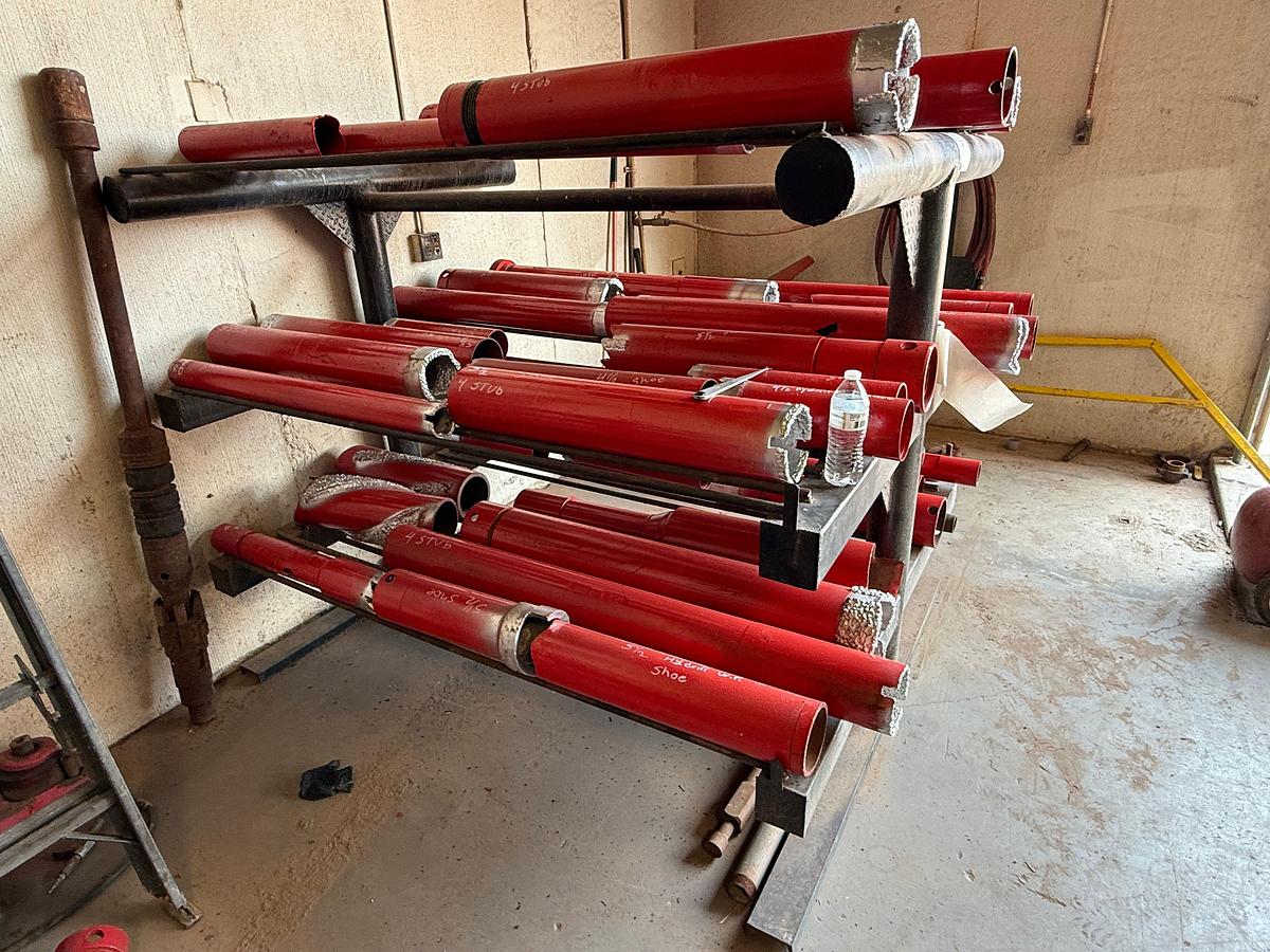 Used 6.5’L x 5.5’W X 5.3’H 3-TIER TOOL RACK