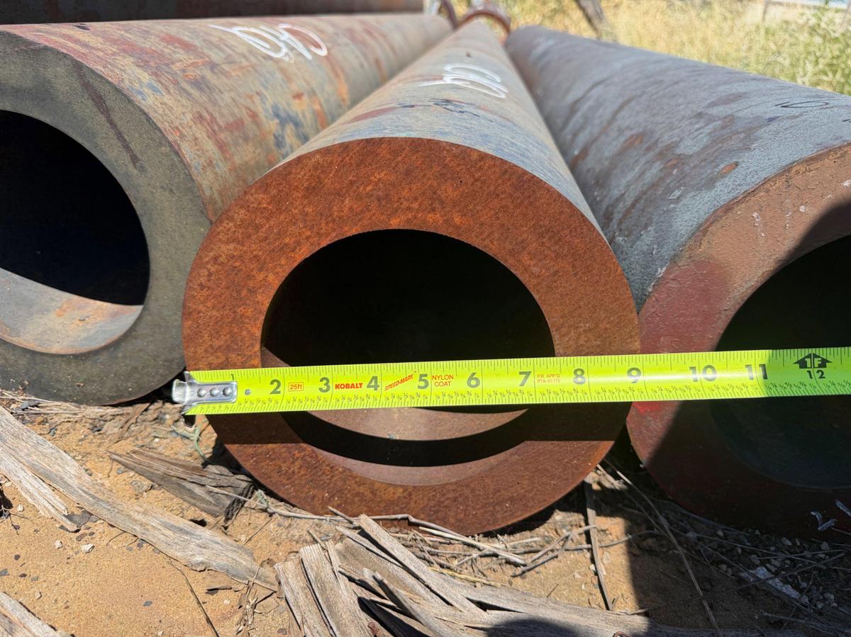 Used (6) pcs. Of Heavy Wall Round Stock