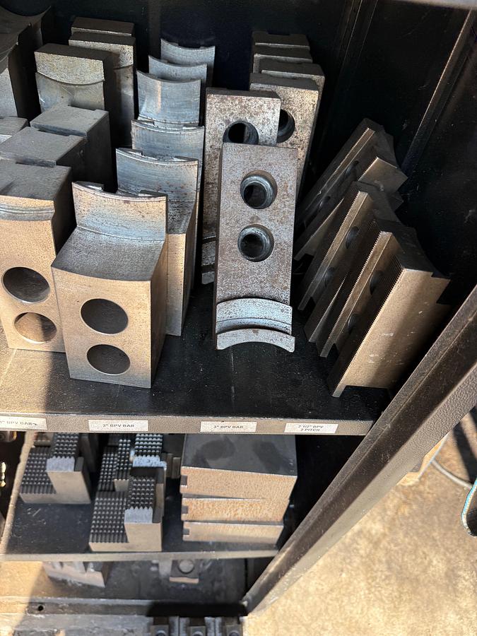 Used Lot w/ (50+) CNC LATHE CUTTING TOOLS, ADAPTERS, JAWS, BARS, & RELATED