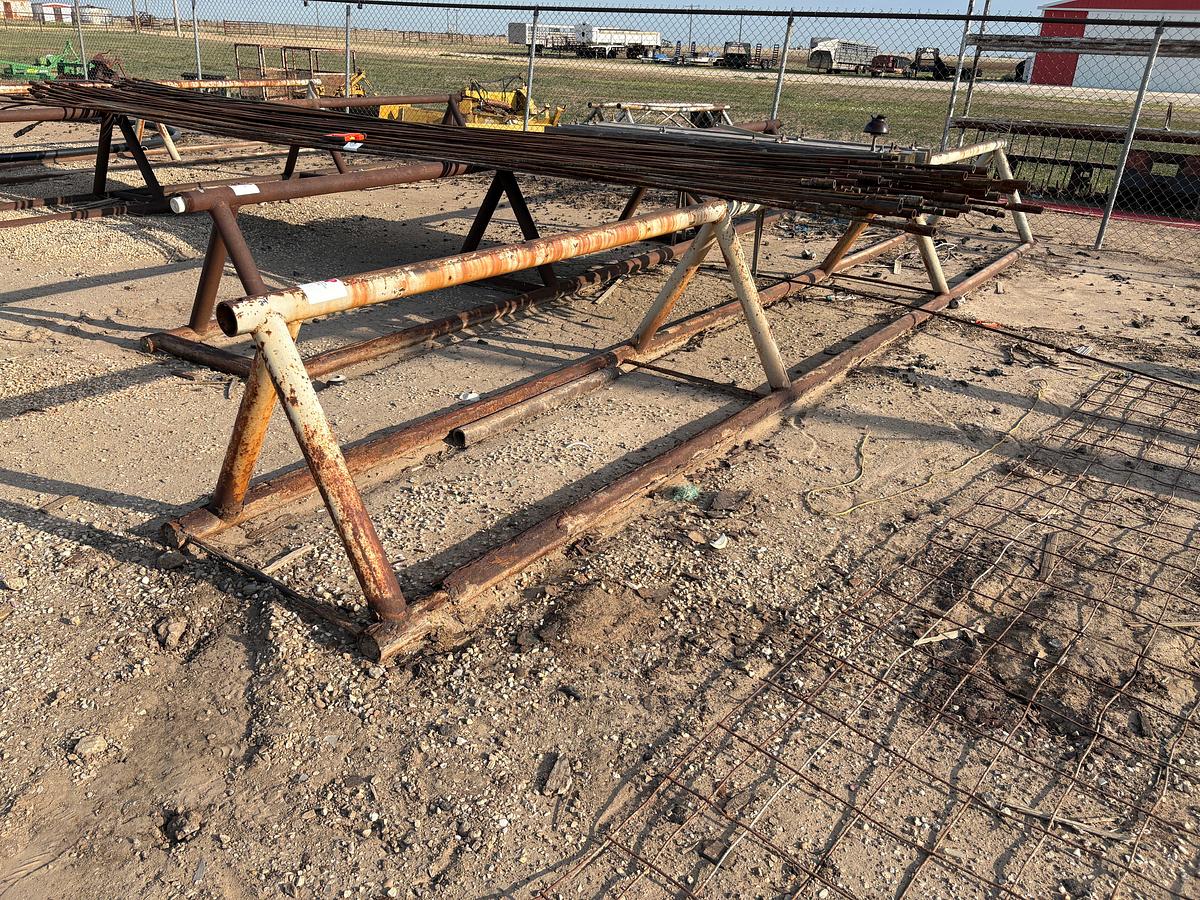Used (2x$) 24’ x 34” triangle pipe racks