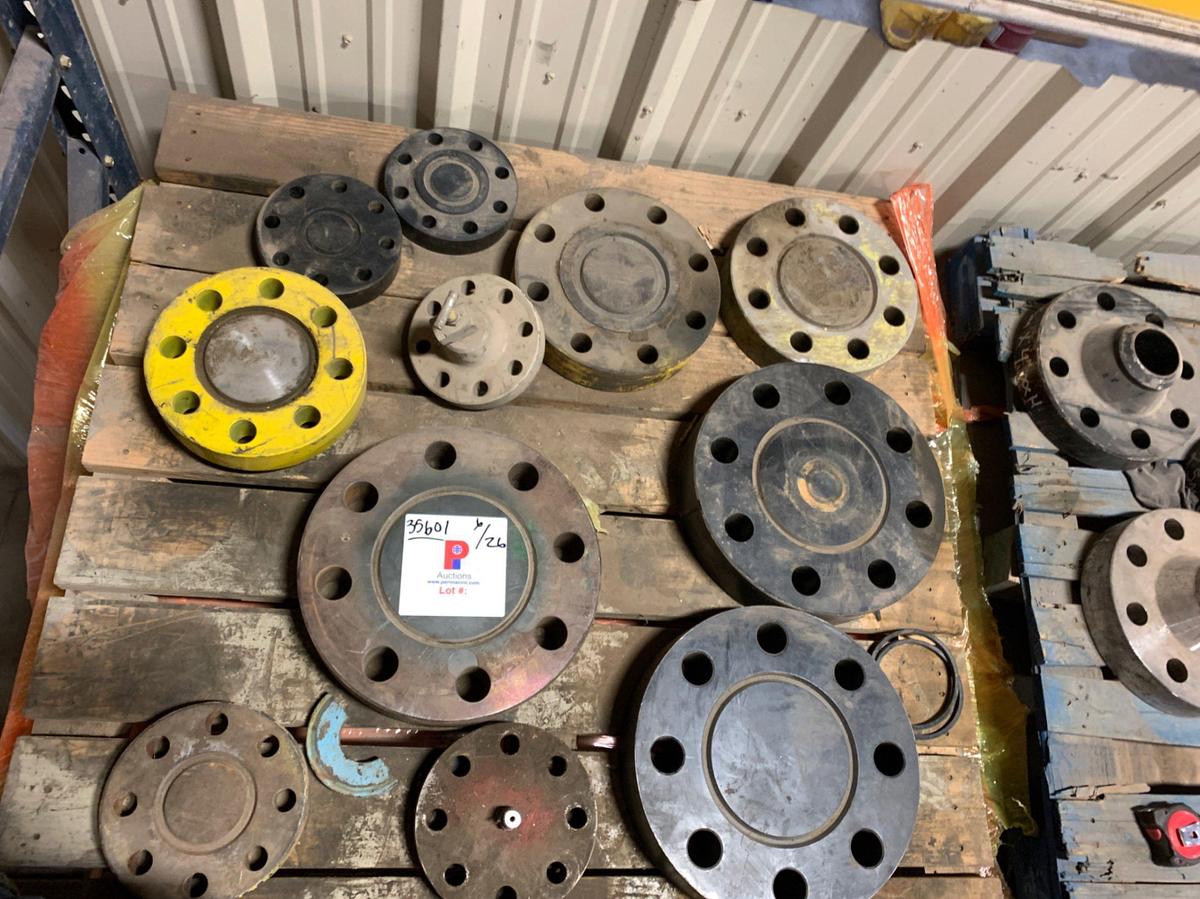 Used (11) 3” to 7” 5k Blind Flanges