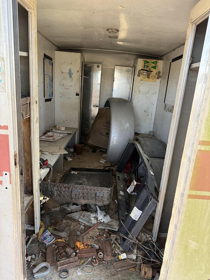 Used 12’ T/A BUMPER PULL DOGHOUSE TRAILER