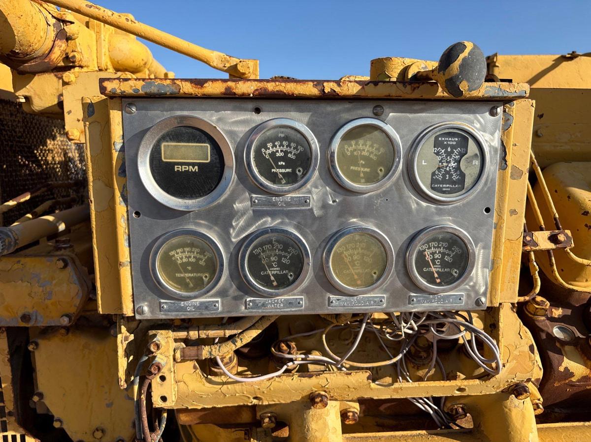 Used Cat D379 PCTA diesel engine w/ radiator