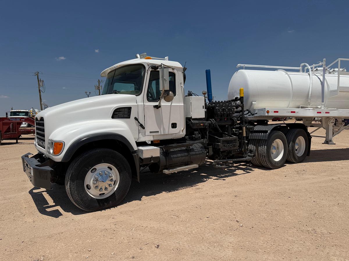 Used 2003 Mack CV713 Kill Truck W/ Trailer