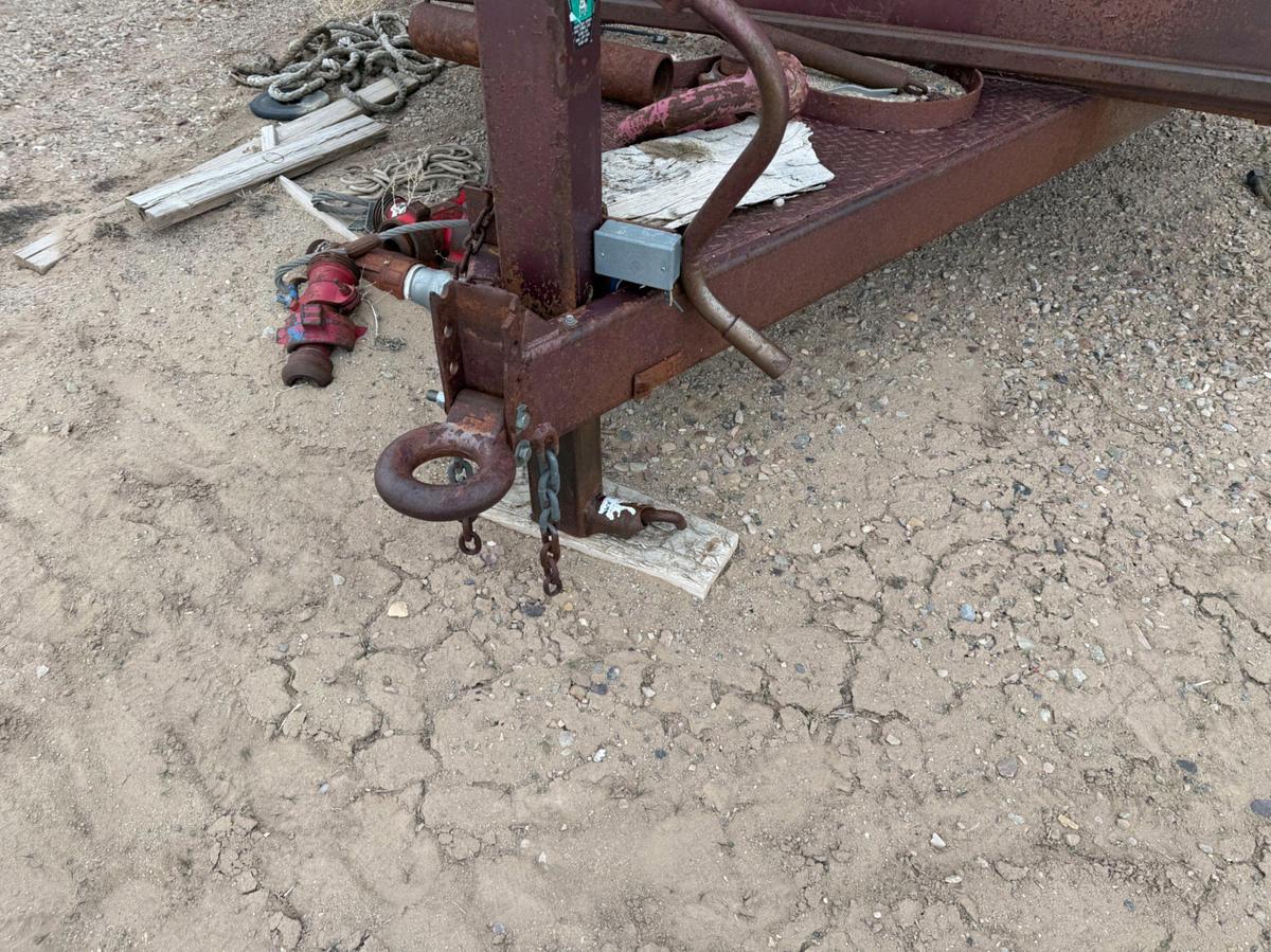 Used Shopbuilt 20’ t/a Doghouse Trailer