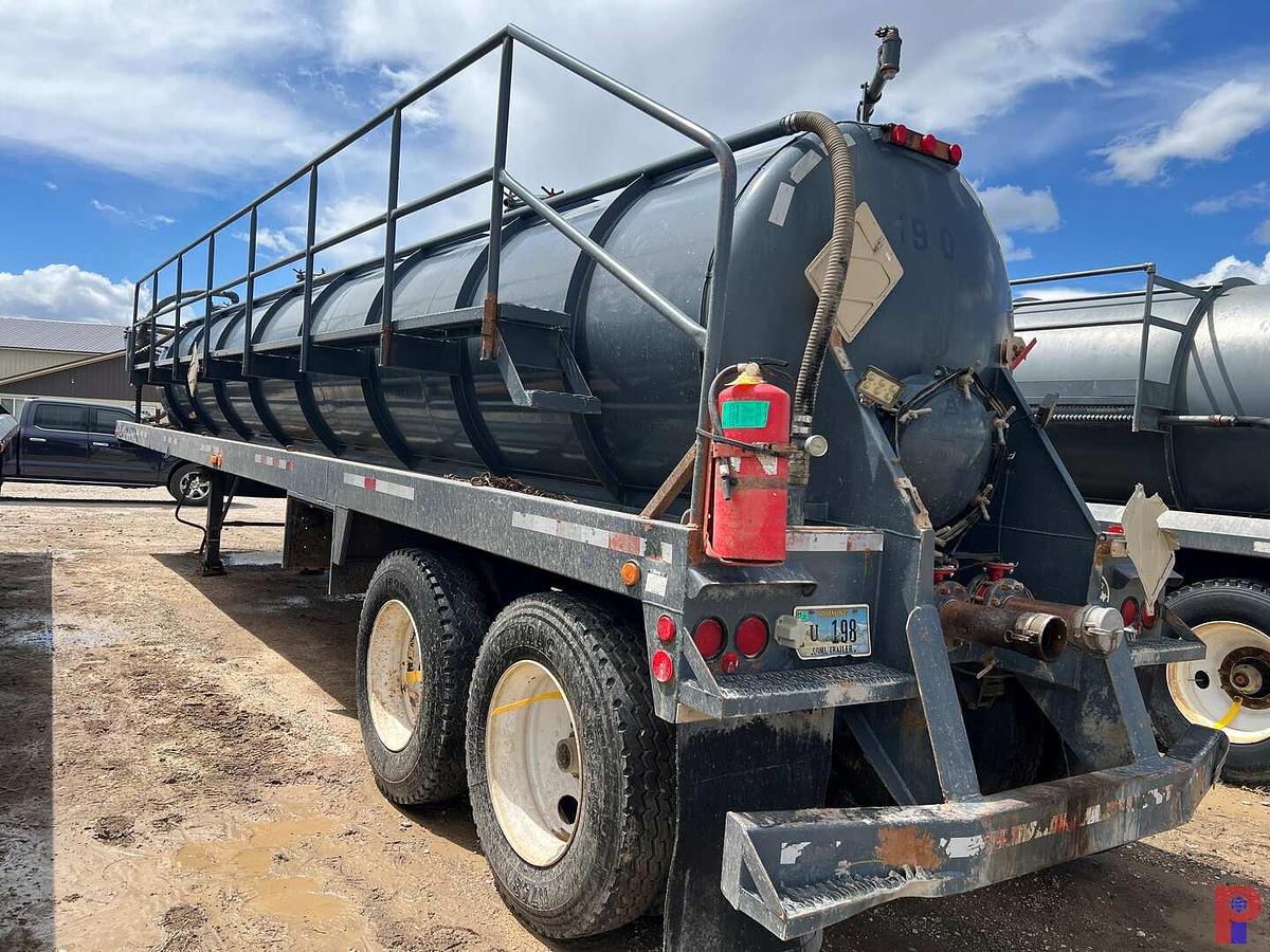 Used 2008 JACK T/A 150BBL STEEEL VACUUM TRAILER