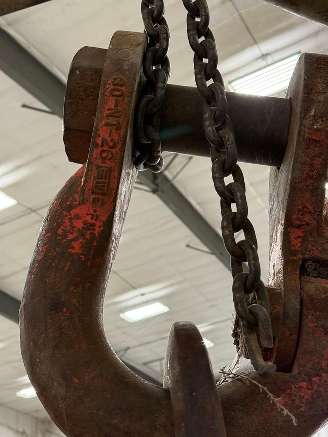 Used (2)- (1) OIL COUNTRY 35 TON & (1) 30 TON ROD HOOK & CLEVIS