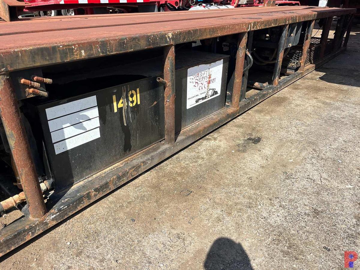 Used 40’ X 4’ HYDRAULIC SKIDDED CATWALK P/B 4-CYLINDER DIESEL ENGINE