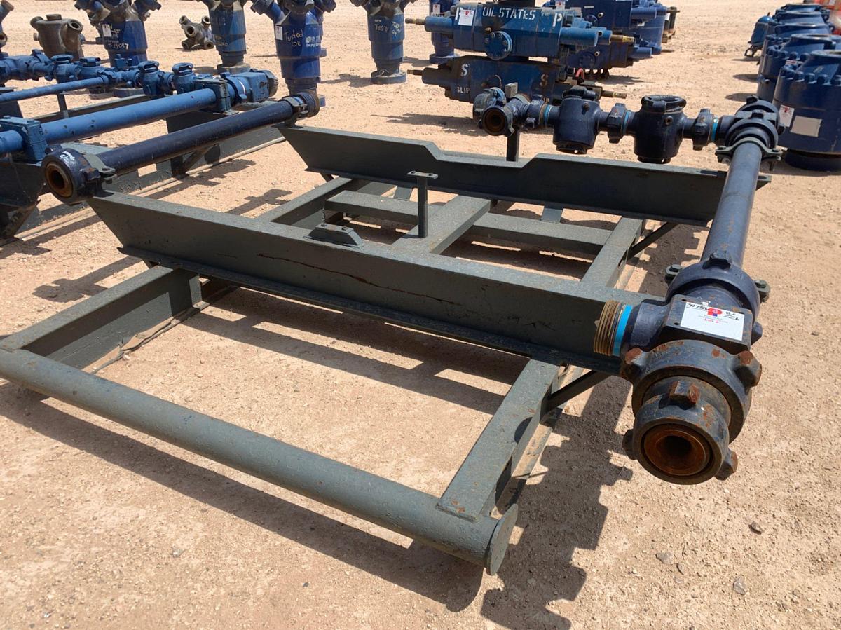 Used 4” Incomplete Skidded Choke Manifold