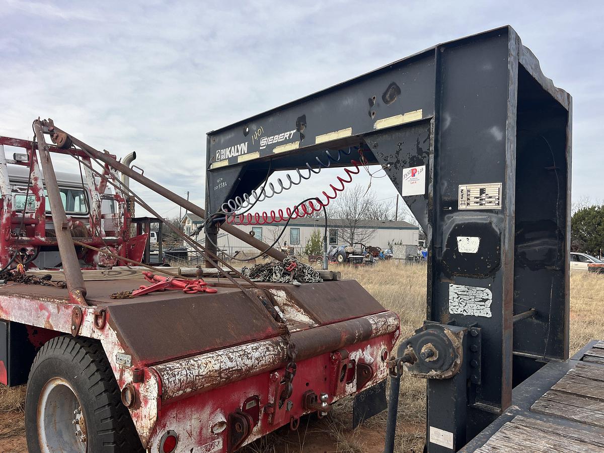 Used 1997 KALYN SIEBERT 25’ DOVE TAIL GOOSENECK TRAILER