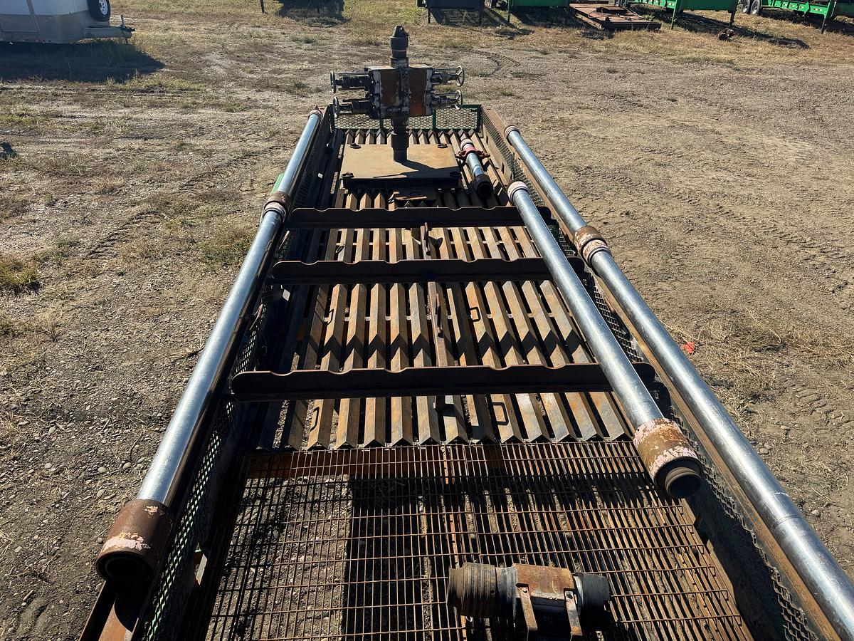 Used 2017 STEWART WIRELINE LUBRICATOR WITH BOP TRAILER