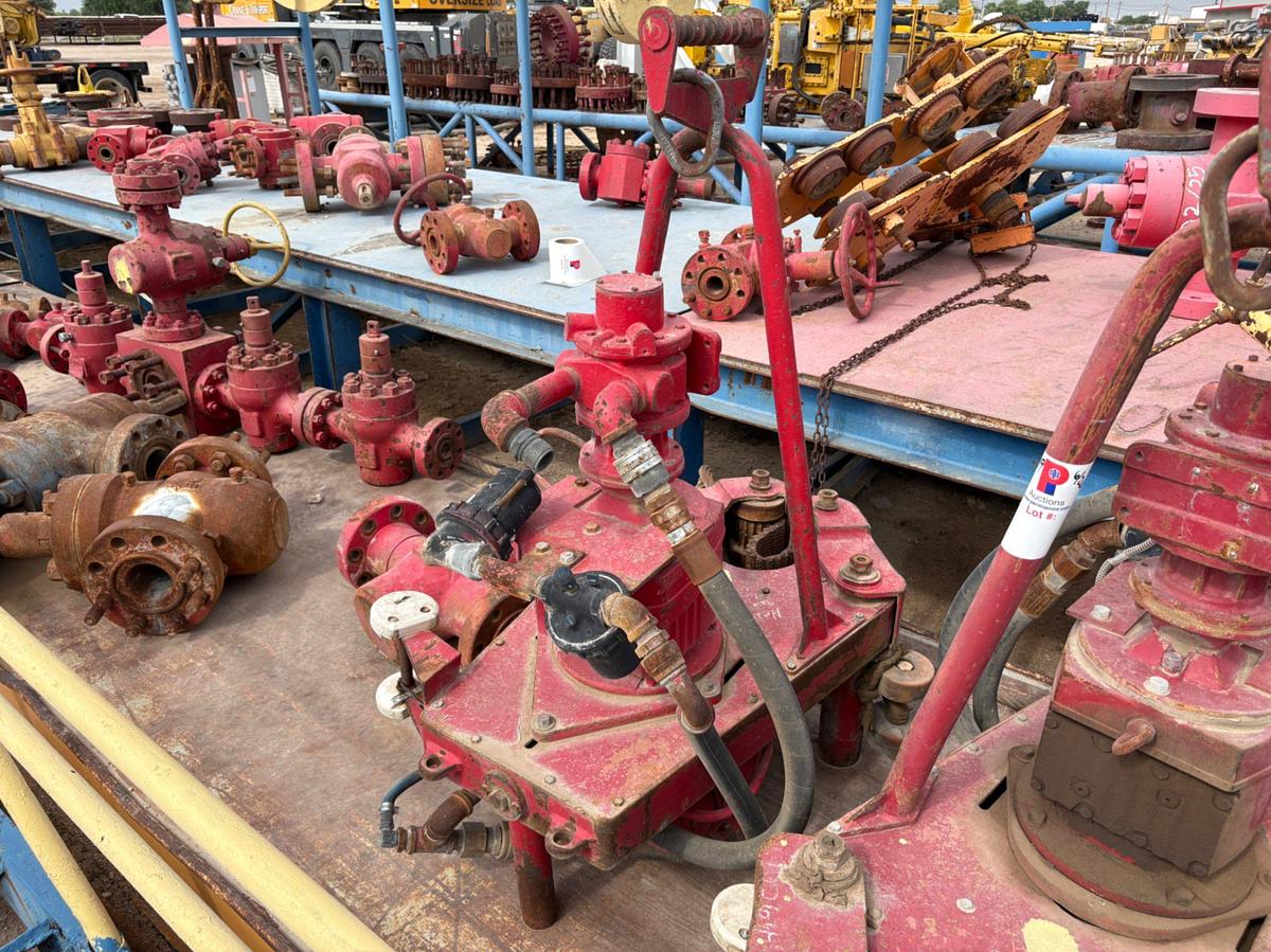 Used Oil works 3507 hydraulic pipe spinner
