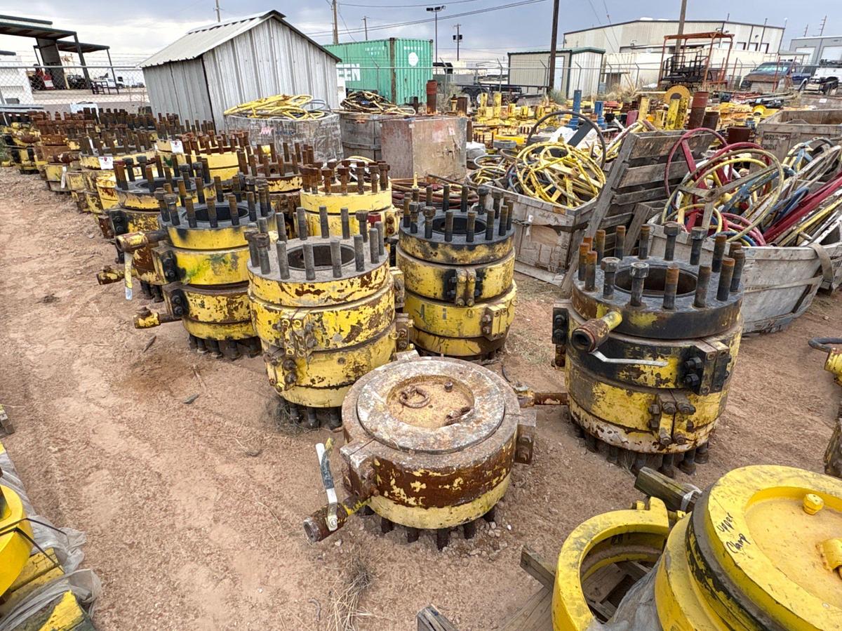 Used (29) 13-5/8” casing clamps/upper clamps