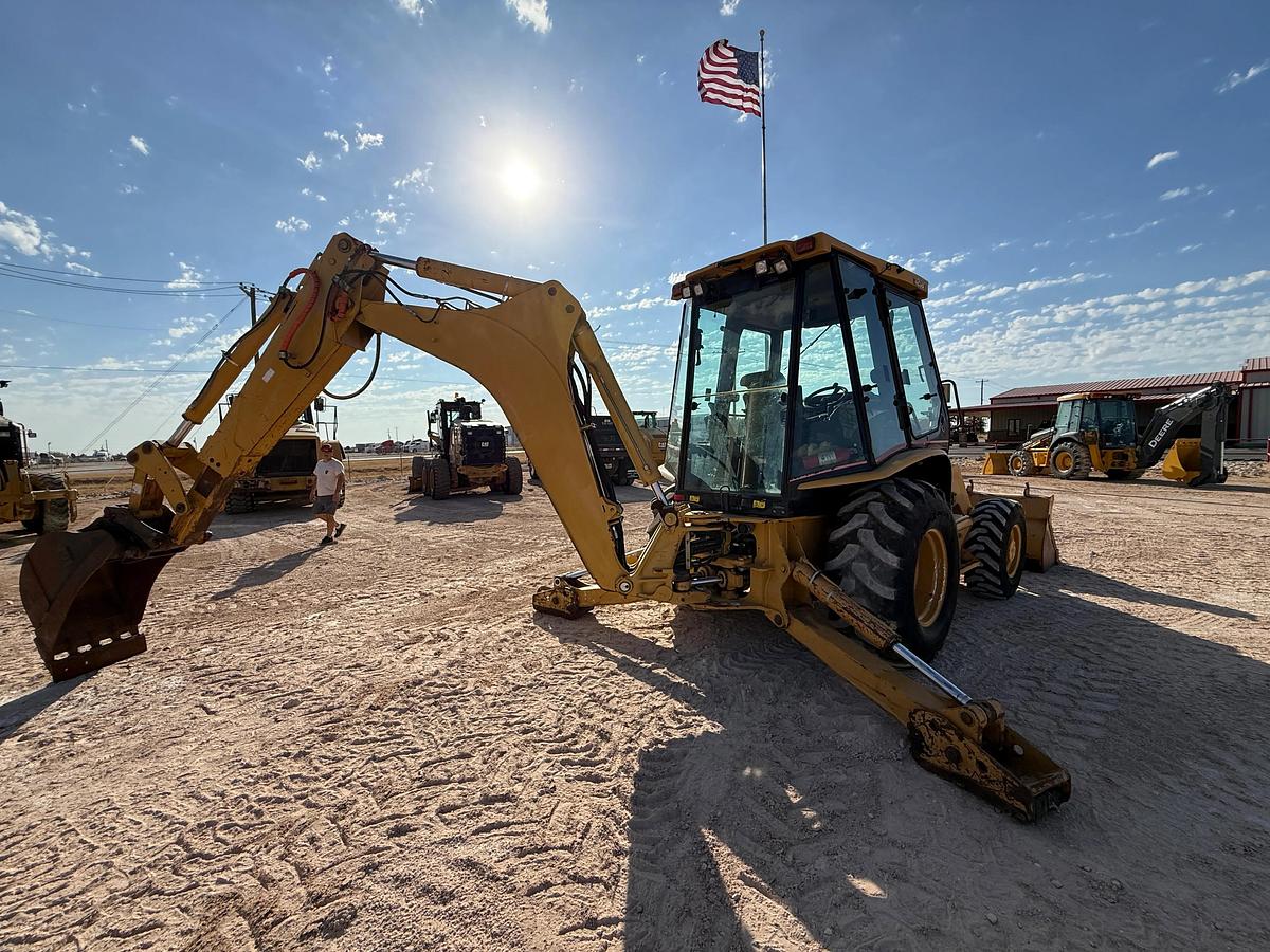 Used 2006 CATERPILLAR 420D EXTENDAHOE BACKHOE LOADER