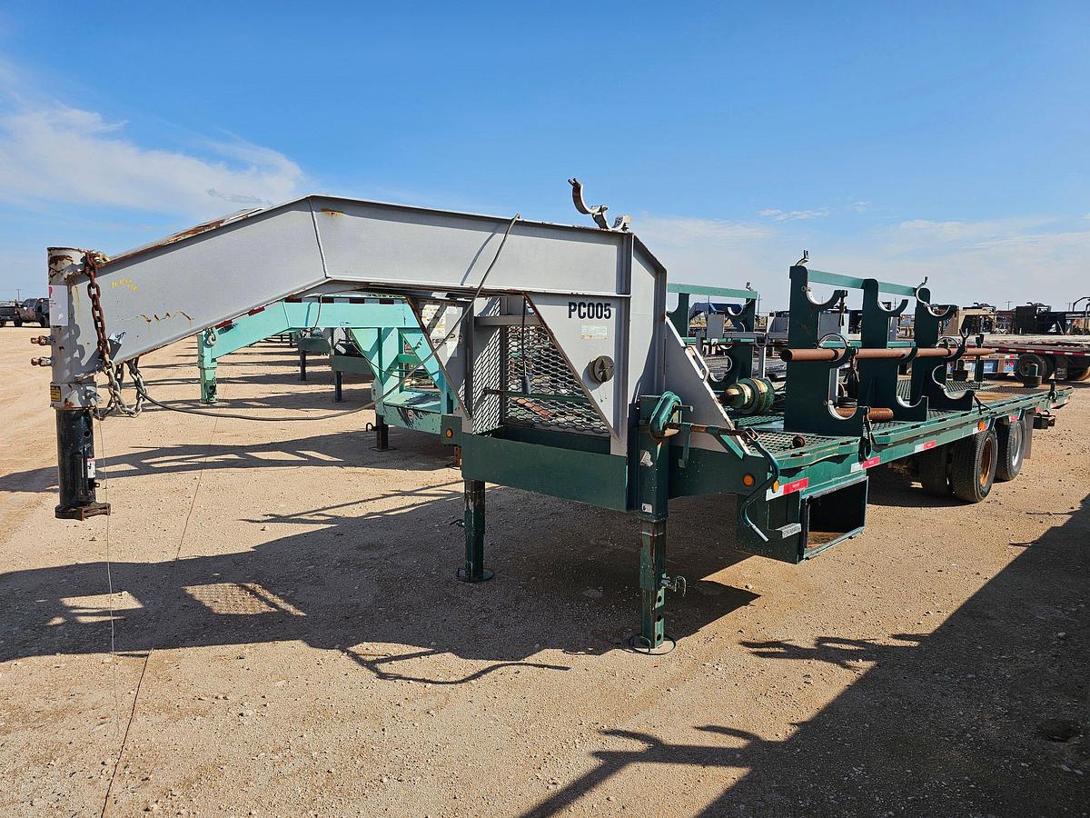 Used 2018 TOP HAT TRAILERS 28’ X 102” T/A GOOSENECK WIRELINE TOOL TRAILER