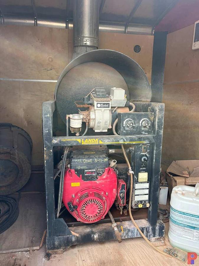Used 2008 H&H 20’ T/A BP ENCLOSED PRESSURE WASHER TRAILER