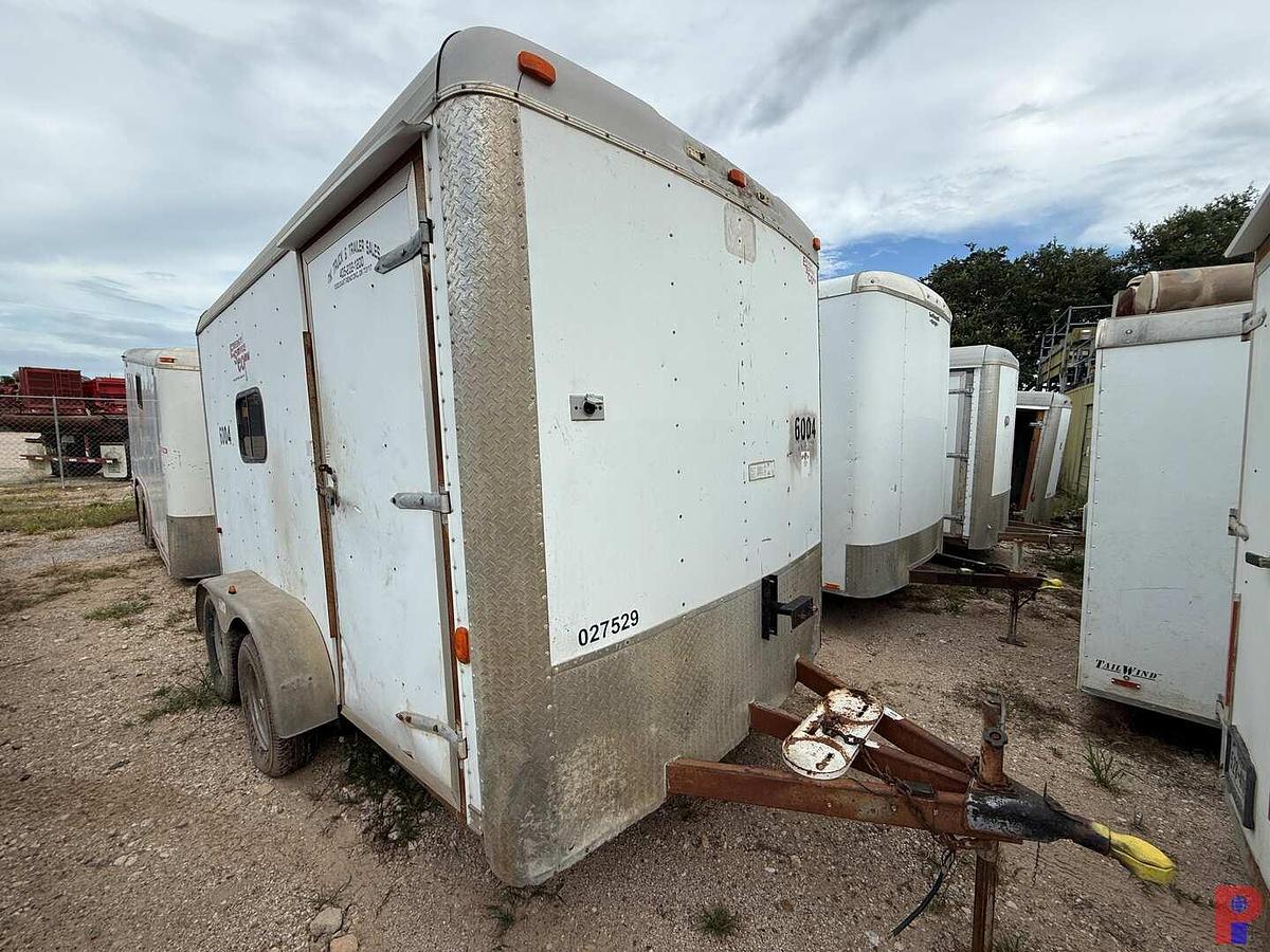 Used 2011 CARGO CRAFT 12’ T/A BUMPER PULL CREW / DOGHOUSE TRAILER