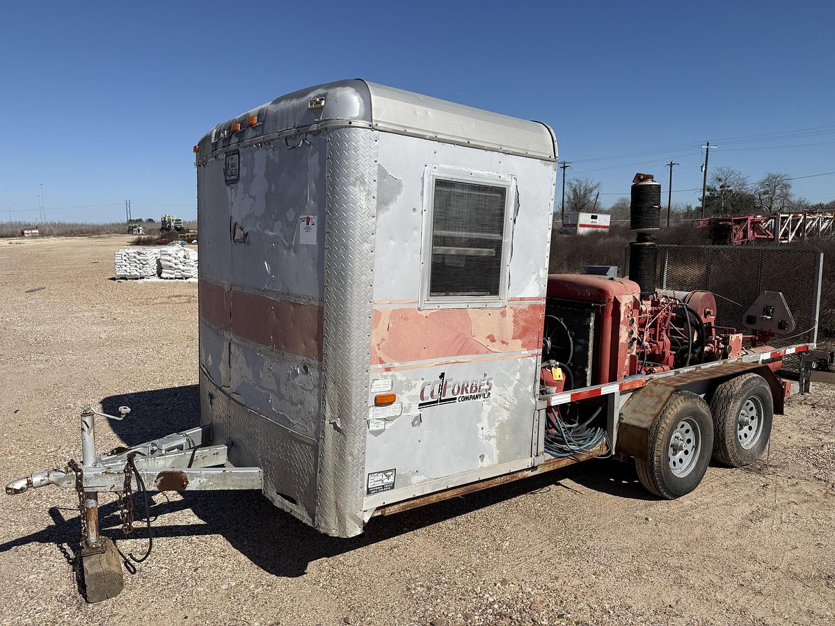 Used SLICK LINE UNIT P/B DETROIT 3-53 MTD ON 2009 CARGO CRAFT 16’ T/A BP TRAILER