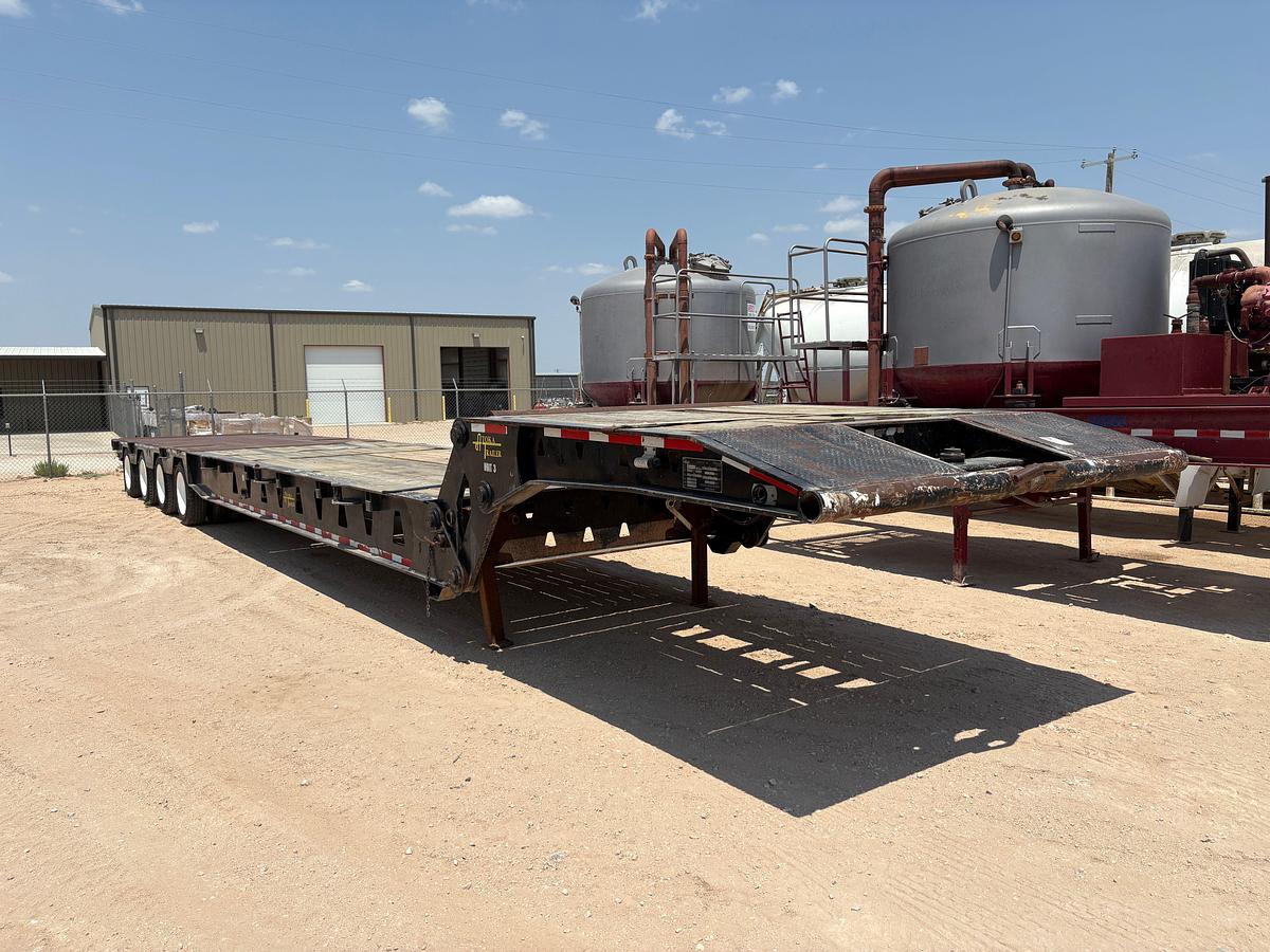 Used 2013 ATOKA 57’ X 9’ 4-AXLE SCISSOR-NECK TRAILER