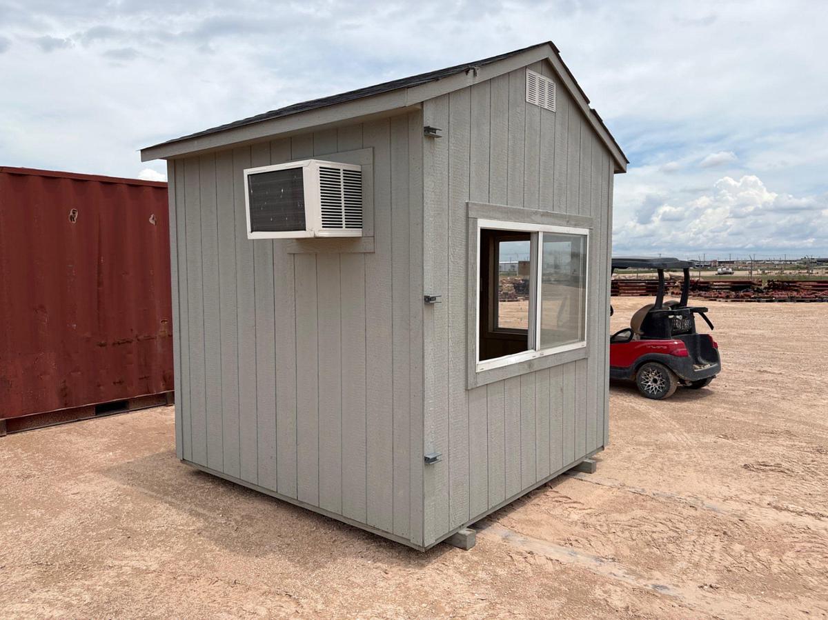 Used 8’ x 8’ x 10’ guard shack