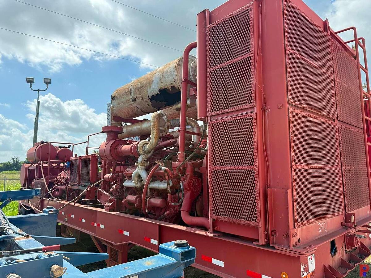 Used WESTERN ROUGH RIDER 1000 HP 10K TRIPLEX DOUBLE PUMP TRAILER