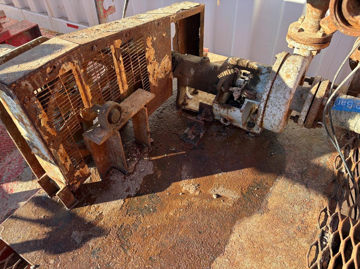 Used GASO TRIPLEX PUMP MTD ON 45’ T/A STEPDECK TRAILER