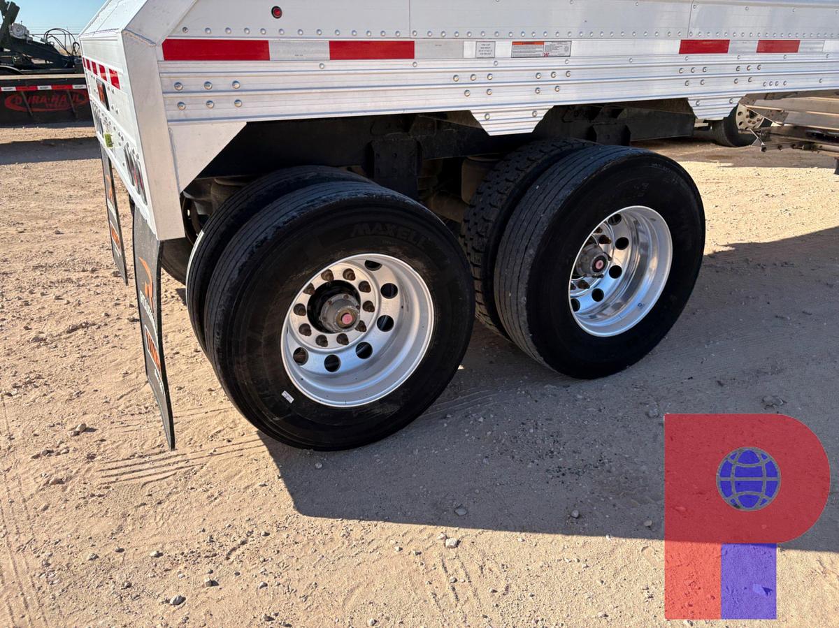 Used 2024 TIMPTE ROUGHNECK 39’ X 8’ T/A HOPPER BOTTOM SAND TRAILER