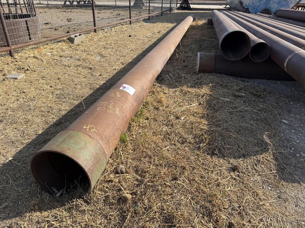 Used (172x$) 172’ of 13-3/8” casing