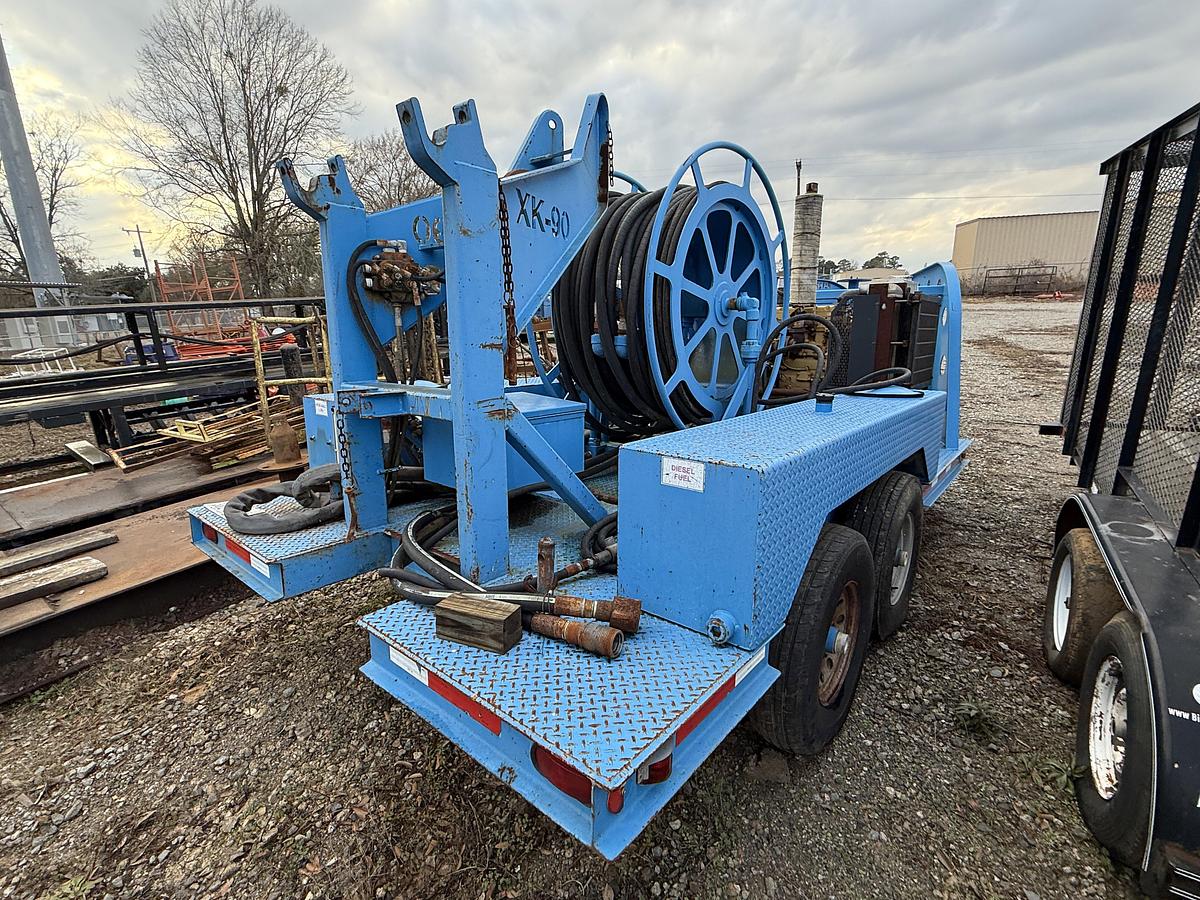 Used 2013 VENTURETECH XK-90 T/A GOOSENECK TRAILER (NO SWIVEL, INCOMPLETE)