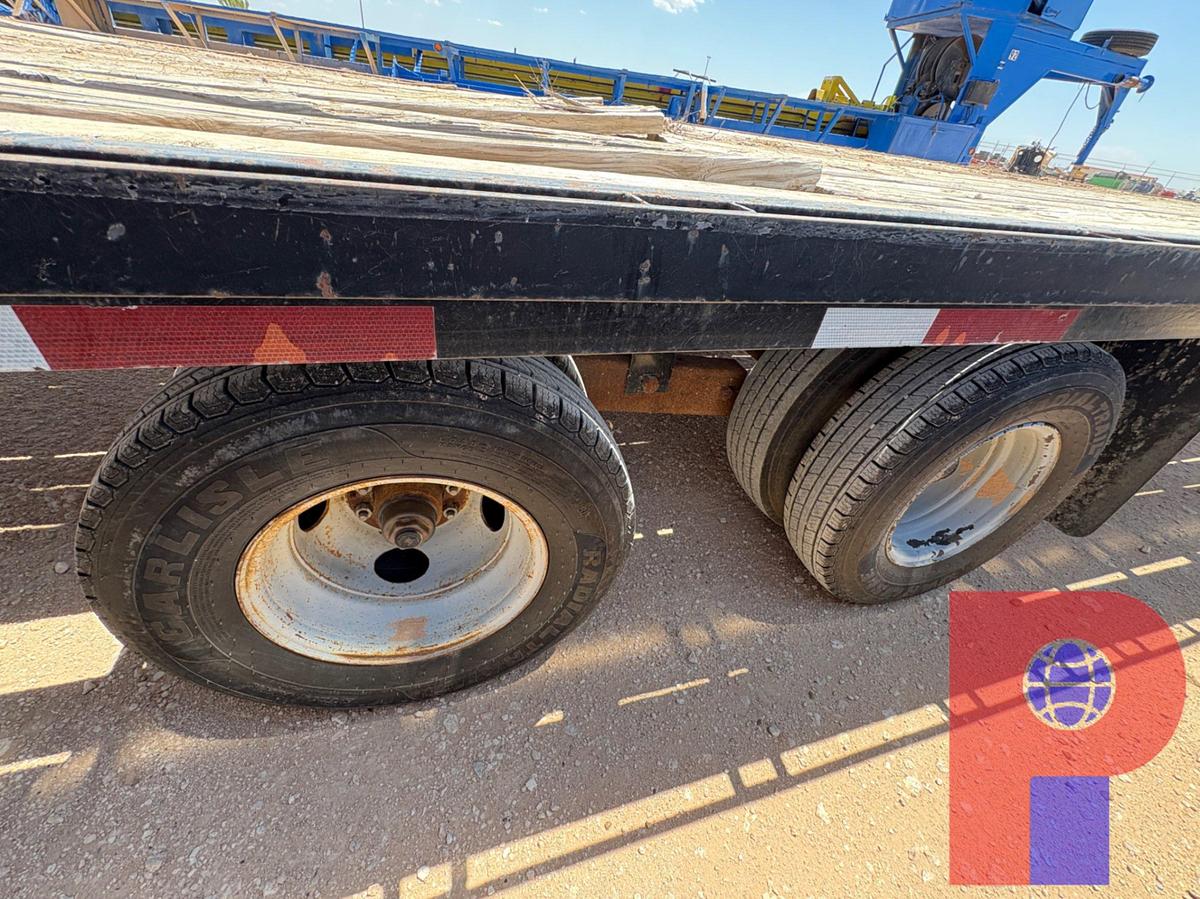 Used 2014 AMERITRAIL 32’ X 102” FLATBED GOOSENECK TRAILER