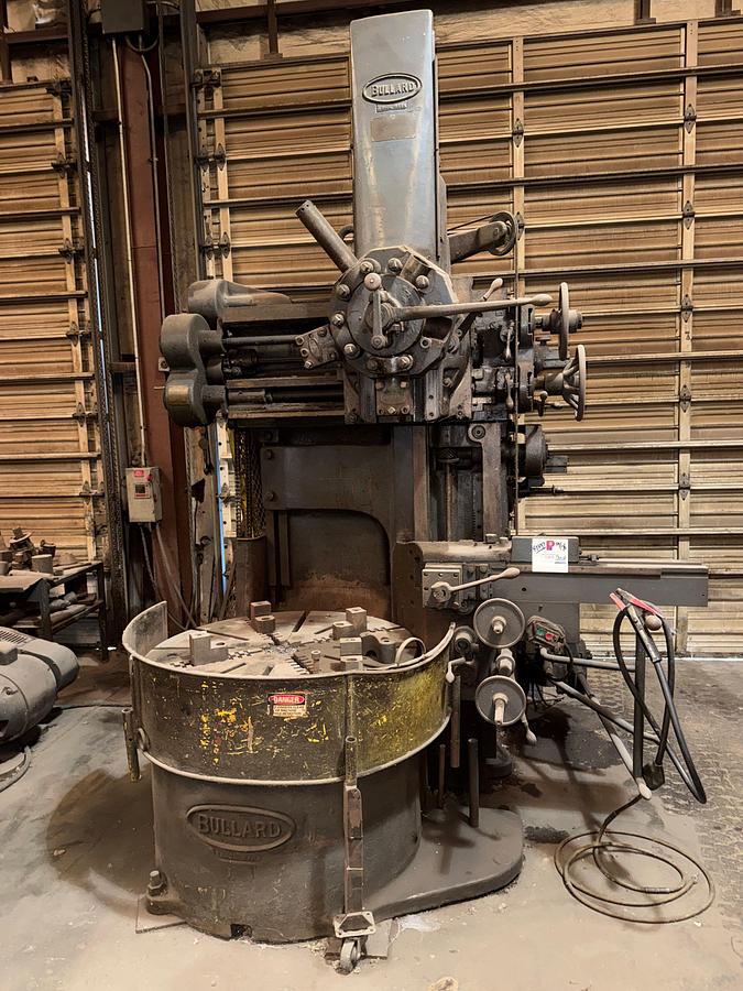 Used BULLARD 42” VERTICAL TURRET LATHE (VTL)