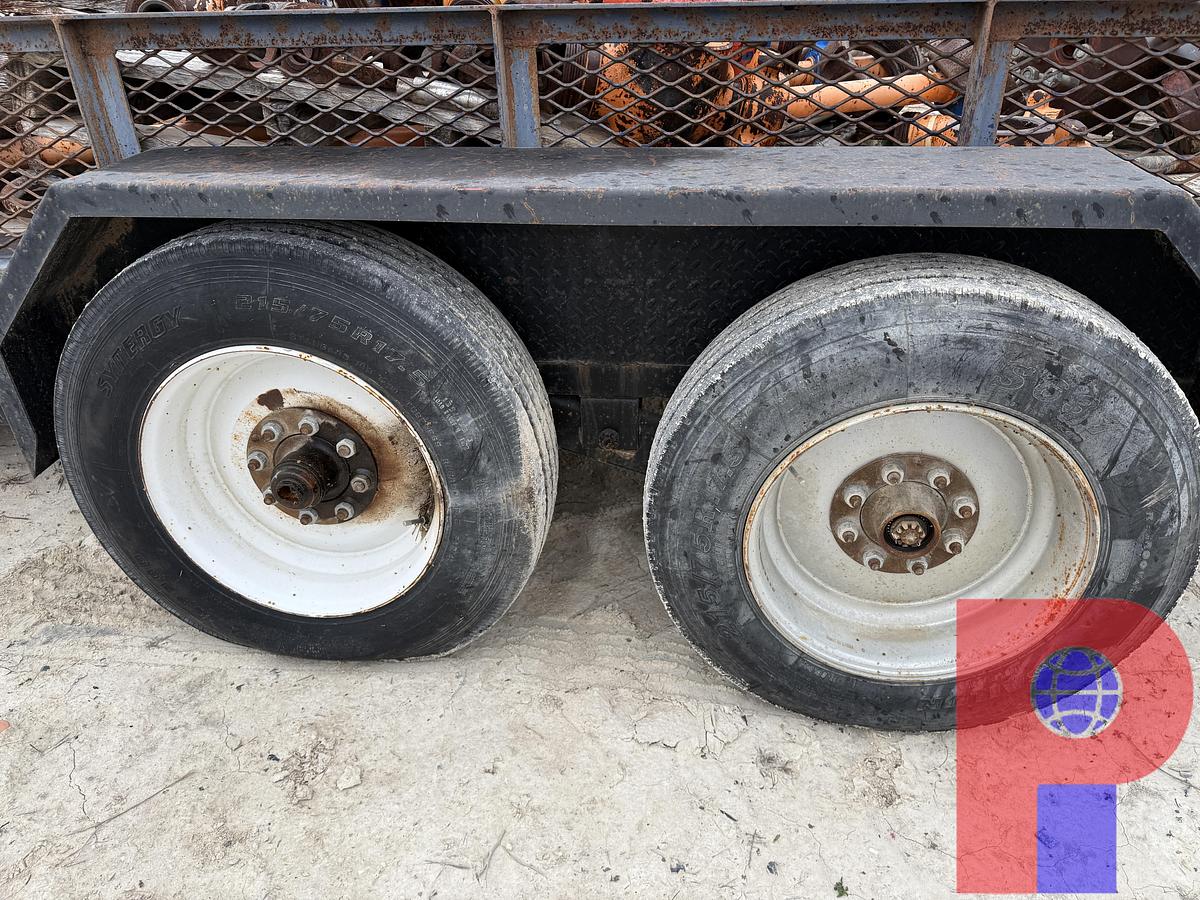 Used 2011 THIB’S TRAILERS 16’ T/A MONORAIL GOOSENECK TRAILER