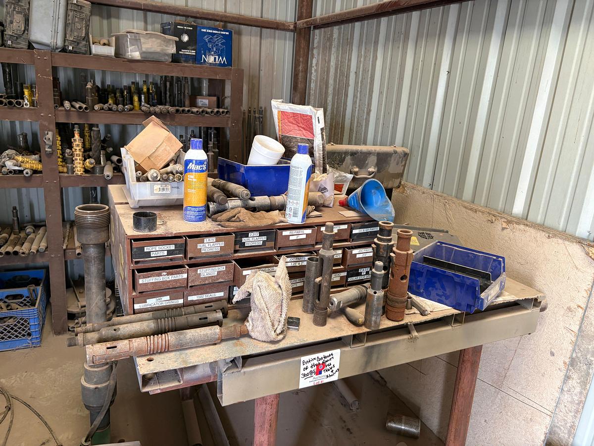 Used Large lot of assorted wireline/slickline tools