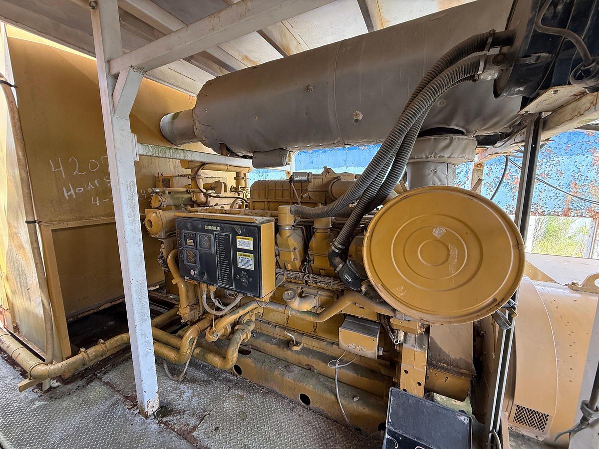 Used KATO 1204-KW DIESEL GENERATOR SET P/B CATERPILLAR 3512B 1621-HP