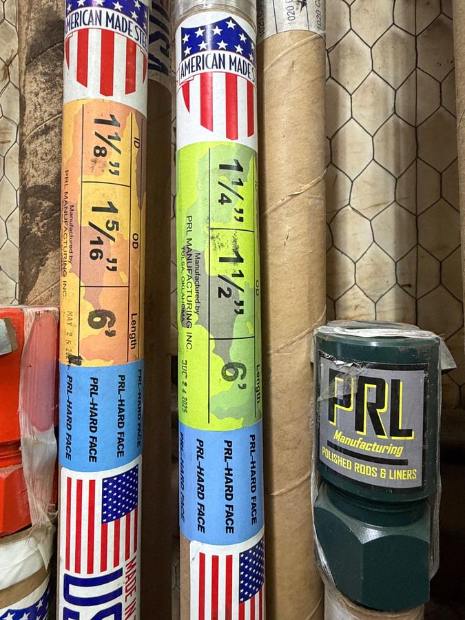 Used (4x$) 1-1/4 Polished Rod Liners