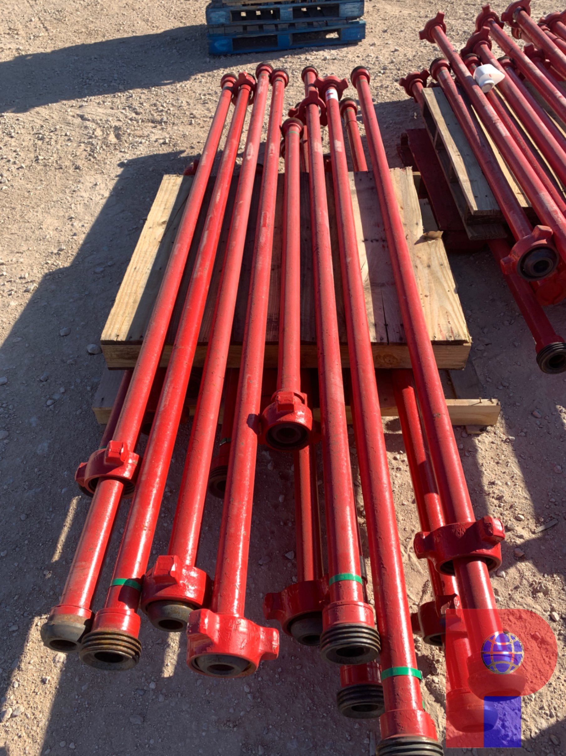 Used )(17X$) 2” FIG 1502 15K WP 10’ & 6’ FLOW IRON (CERTIFIED EXP 9/25