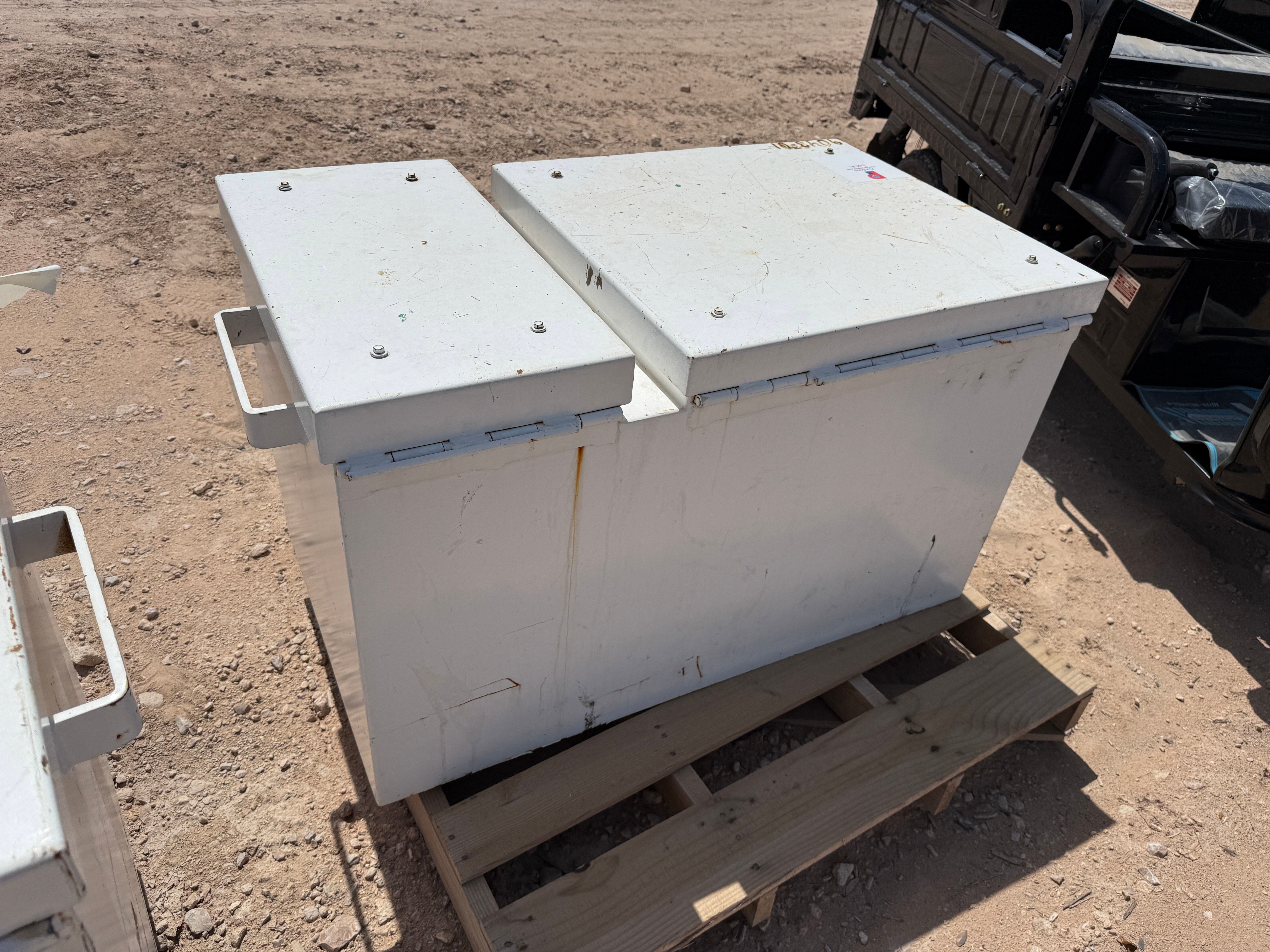 Used ARMAG CORP PRE-ENGINEERED 42”x24”x24” EXPLOSIVE STORGE BOX