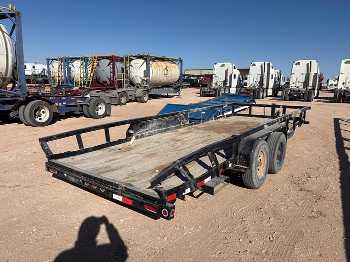 Used 2023 BIG TEX 20’ X 90” T/A BUMPER PULL UTILITY TRAILER