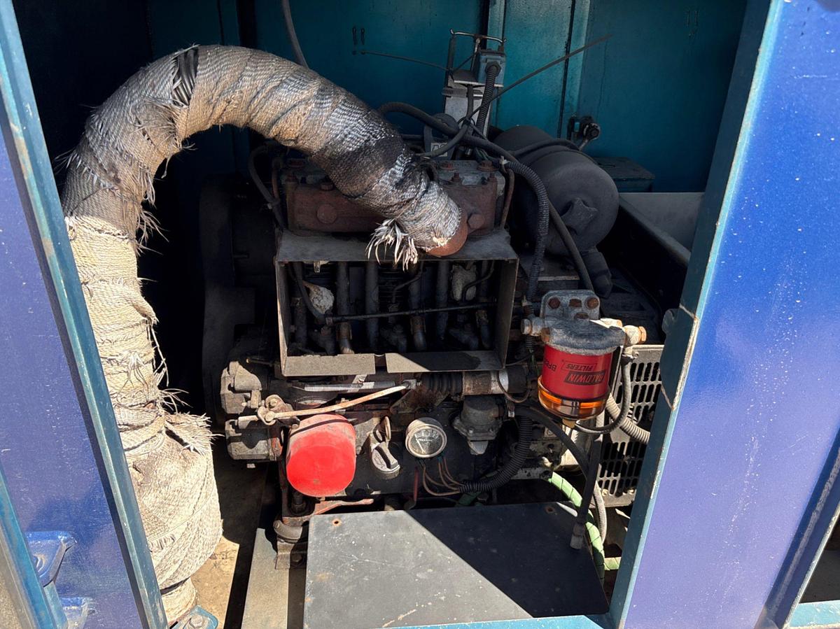 Used Newage 11KW GENERATOR p/b: Lister 3-cylinder diesel engine