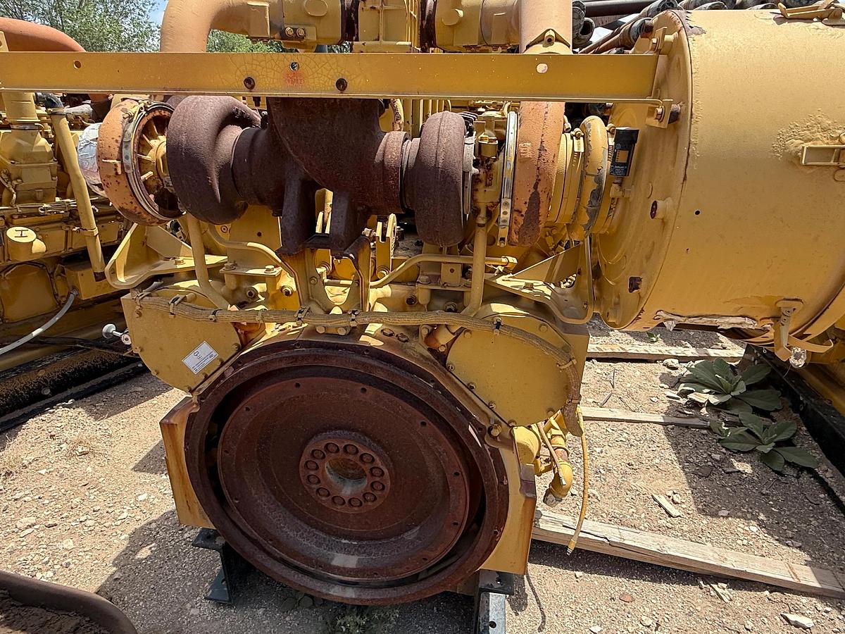 Used CATERPILLAR 3512 DRILLING MUD PUMP DIESEL ENGINE